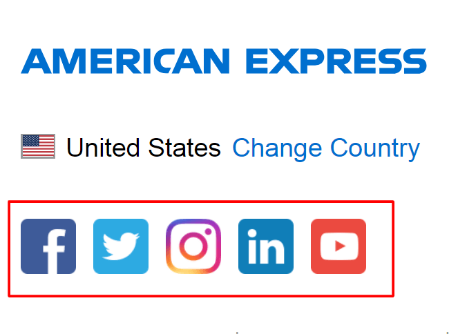 american express social media