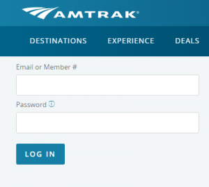 amtrak travel agent login
