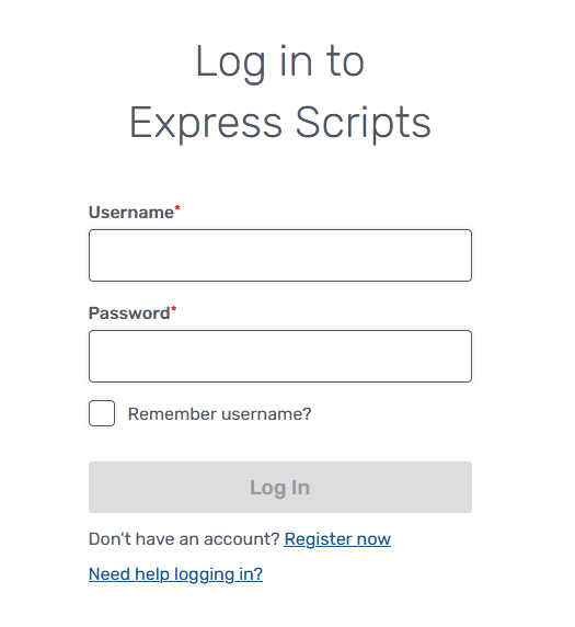 express scripts login